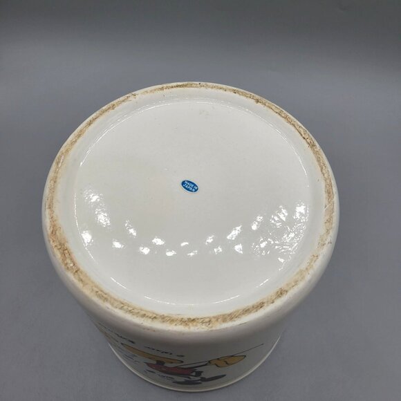 1960s Walt Disney Productions Mickey Mouse Ceramic Cookie Jar No Lid - Picture 6 of 7